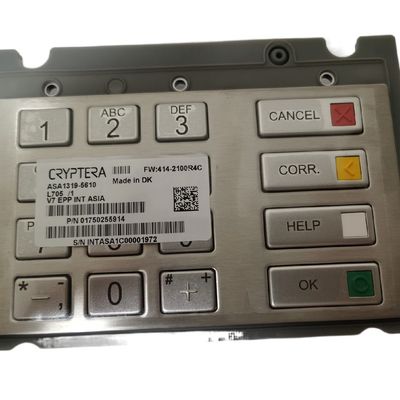 Goede prijs 01750255914 Diebold Nixdorf 1750255914 EPP V7 ESP INT Pinpad Zuid-Amerika Keyboard ATM Onderdelen online