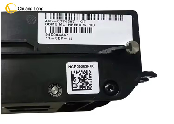ATM-onderdelen NCR-assemblage S2 SDM2 MIN LONG INFEED WITH METAL DE 4450774307 445-0774307