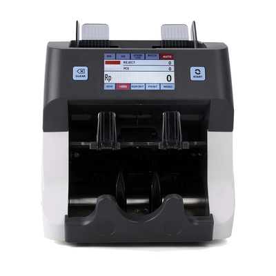 4.3 inch 2+1 Pocket Mixed Bank Note Sortering Machine Cash Counter Bill Counter CL-208C