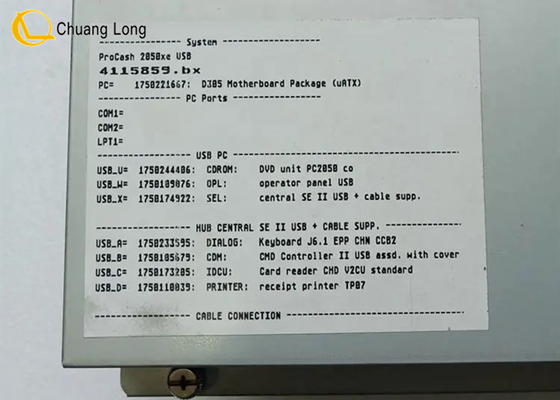 Automatische automaten onderdelen Wincor Nixdorf SWAP-PC EPC 4G DualCore E5300 TPMen