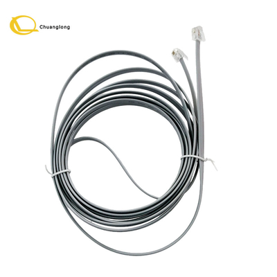 NCR ATM-machineonderdelen Kabel 12 voet 4M RJ11 tot RJ11 sluiterkabel 0090023178