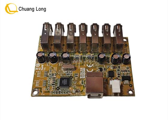 ATM Machine Parts Wincor Nixdorf 7-Port USB 2.0 Hub Controller Board Model 01750210306 1750210306
