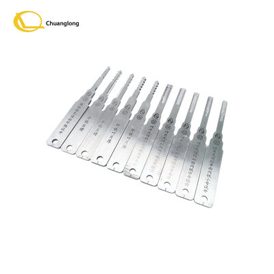 Een Grandmaster 10-Piece Set Lock Pick Tool voor C-Grade kluizen Auto/Motorcycle sloten & verkeerssloten
