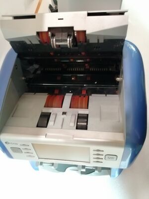 Kisan Biljet sorteermachine Geldteller Detector Zwart met LED Display N16H05-Z15601