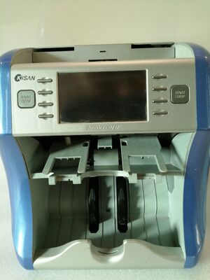 Kisan Biljet sorteermachine Geldteller Detector Zwart met LED Display N16H05-Z15601