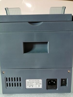 SH-07C 4,3 inch touchscreen LED-scherm Dual CIS valsgelddetector 2CIS gemengde biljetten telmachine