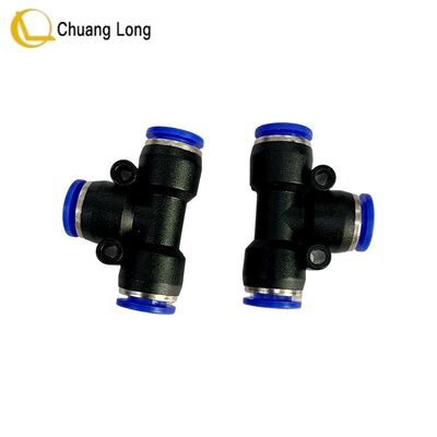 Goede prijs NCR ATM CRM Deel Connector Gelijkmatig Tee Afdeling Tee Connector Push Connect Fitting Assy 009-0007844 90007844 009-0007822 0090007822 online