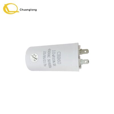 Goede prijs CBB60 60μF 450V AC Motor Run Capacitor 2-draad 50/60Hz 50×95mm NCR Wincor Diebold ATM CRM Selfserv Kiosk Banking Machine Onderdeel online