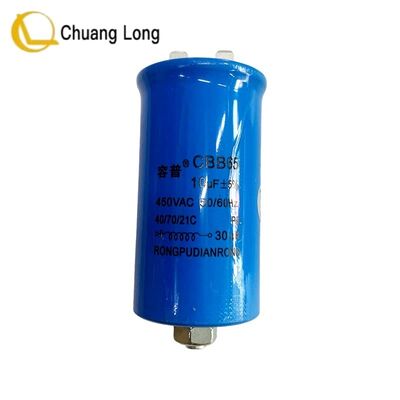 NCR S1 Capacitor RUN 8UF 009-0008121 10UF 450V 5060HZ 0090008121 Elektrische capaciteit CBB65 ATM CRS Selfserv Kiosk Machine Part