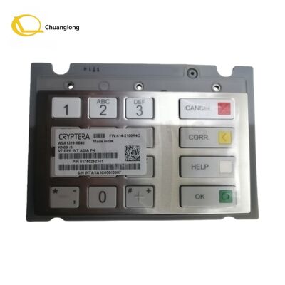 ATM Machine Onderdelen 1750252347 Originele Diebold V7 EPP Versleuteld PIN Pad Toetsenbord Beveiligd ATM Toetsenbord 01750252347