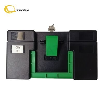 Goede prijs ATM-machineonderdelen GRG CDM8240N-NNV-001 ATM-machineonderdelen NOTA CASSETTE YT4.100.2158 gloednieuwe originele zwarte + groene geldautomaat contante storting online