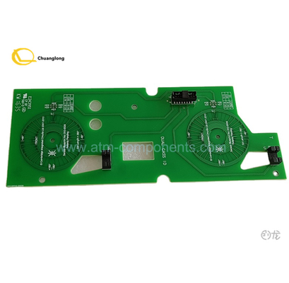 NCR S2 DE DUBBELE CASS ASSEMBLAGE ATM 445-0734103 4450734103 445-0738036 VAN PCB VAN IDENTITEITSKAART 4450738306