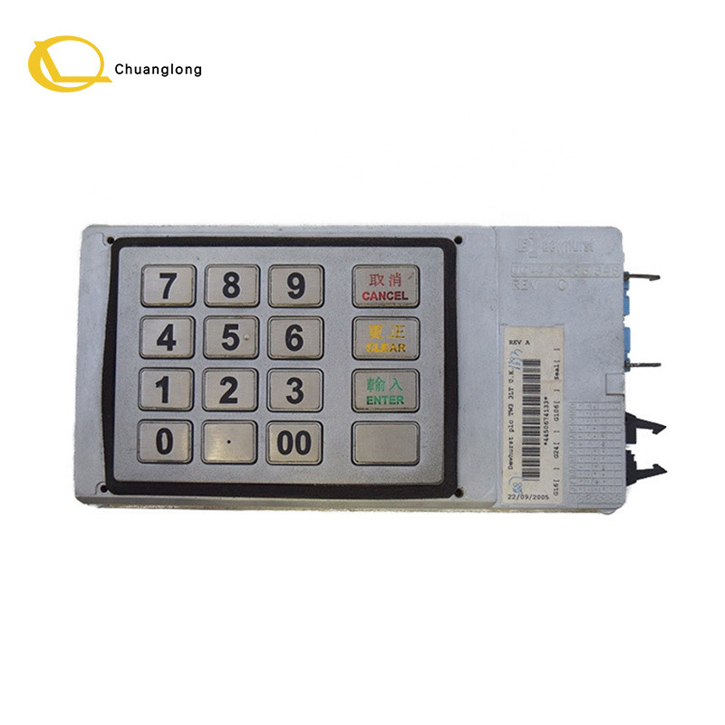 Automatische machineonderdelen NCR 5887 Metalen toetsenbord EPP toetsenbord 445-0674133 4450674133 4450-661848
