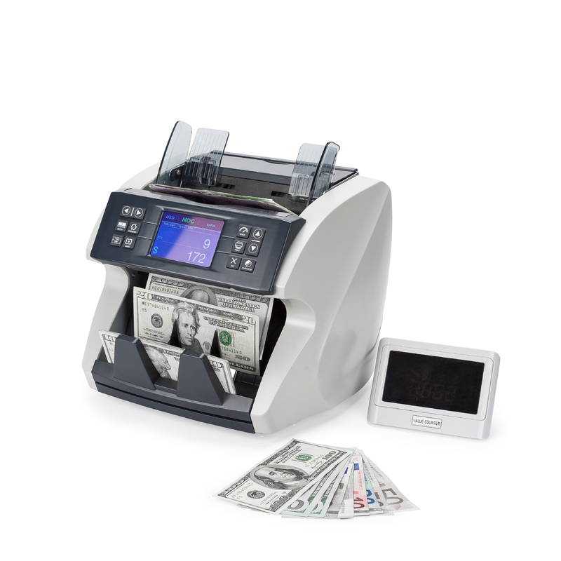 4.3 inch gemengde waarde sorteermachine bankbiljetten teller contantrekenaar factuurrekenaar CL-07C
