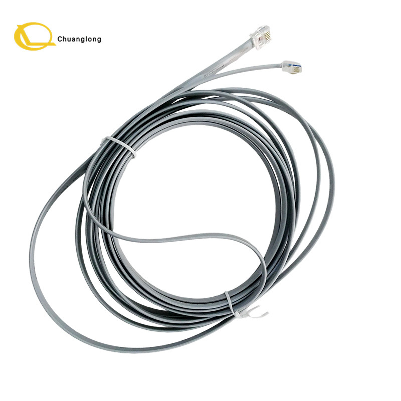 NCR ATM-machineonderdelen Kabel 12 voet 4M RJ11 tot RJ11 sluiterkabel 0090023178