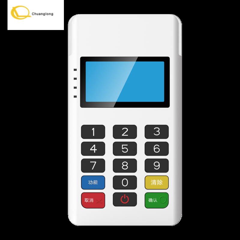 ANFU AF60S Minipos MPOS Swipe Pos Purchase Terminal EMV PCI contactloos met 4 signaallichten