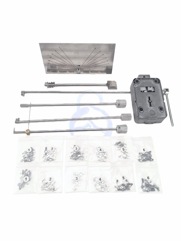 Een Grandmaster Dormakaba 70076 Lockpicking Gereedschap voor High-end Kluizen en Britse Collectie Kluizen