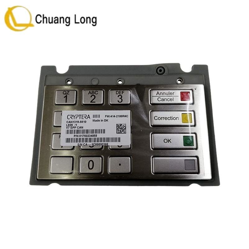 Wincor Nixdorf Diebold Nixdorf Originele en Nieuwe V7 EPP Versleutelde wachtwoord Pinpad ATM Security Keypad Keyboard 01750234858 1750234858