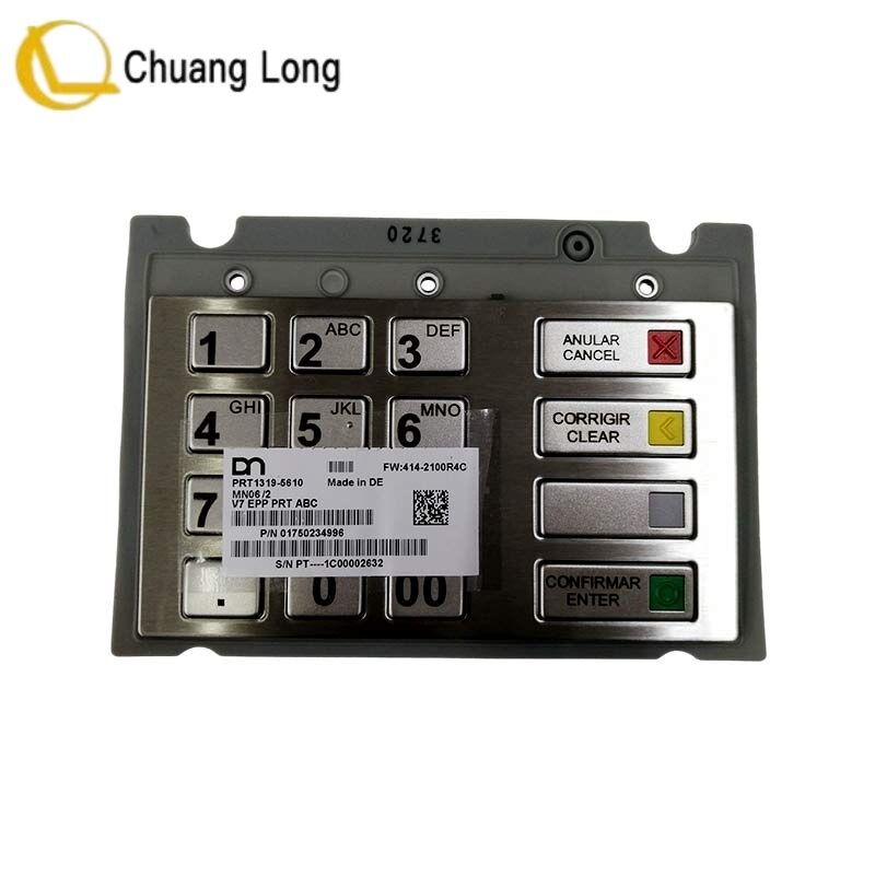 Diebold Nixdorf ATM Pinpad DN EPP V7 Keyboard PRT ABC Keypad Veel verschillende modellen te koop 01750234996 1750234996