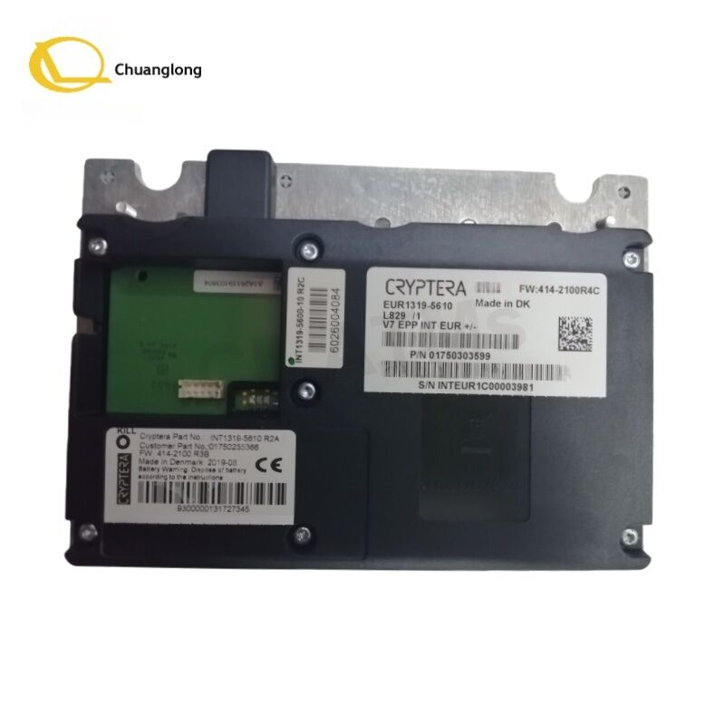 ATM Machine Reserveonderdelen 1750303599 Origineel Diebold V7 EPP Versleuteld PIN-toetsenbord Veilig ATM-toetsenbord 01750303599