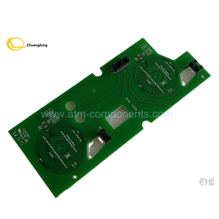 NCR S2 DE DUBBELE CASS ASSEMBLAGE ATM 445-0734103 4450734103 445-0738036 VAN PCB VAN IDENTITEITSKAART 4450738306