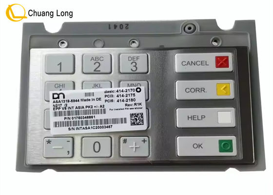 Goede prijs ATM-onderdelen Diebold Nixdorf EPPV8 toetsenbord 1750303455 01750303455 online