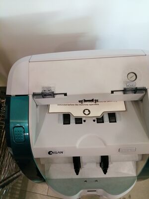 Goede prijs Kisan bankbiljetten sorteermachine geld-teller detector blauw met LED display Smart K3 S16E01-3659 online