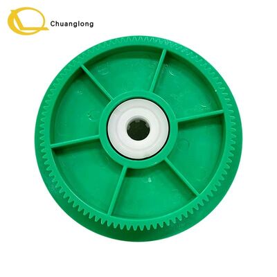 Goede prijs NCR S2 Presenter Gear 445-0730542 Green Gear Handle Knurled Over Molding Plastic ATM CDM CRM Selfserv Kiosk Part 4450730542 445-0758882-02 online