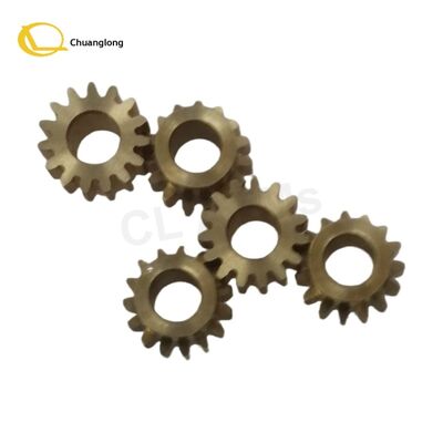 Goede prijs 1750053977-45 Wincor ATM Machine Spare Parts 2050XE 01750053977-45 Wincor Stacker Clamp Manipulatie Motor 15 Tanden Koperversnelling online