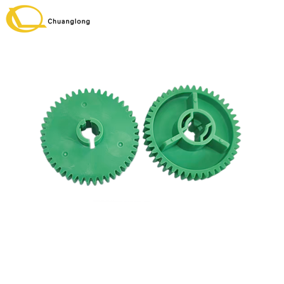 Goede prijs Fujitsu F53 F56 Onderafdeling Gear 44T KD02881-Y150 Dispenser Gear 44Tooth Mian Unit Gear Groen ATM CRM CRS Zelfbediening Kiosk KD02881-Y150 online