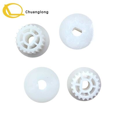 Goede prijs Giesecke+Devrient G+D Timing Belt Pulley SDM 520857 BPS C5 Banknote Sorter White Gear Fit Banknote Fitness Sorter Cash Counter Sorter Part 520857 Online