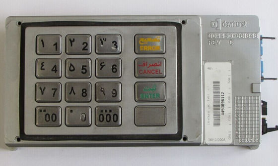 Goede prijs 445-0661848 NCR Personas 58xx TOETSENBORD 4450661848 NCR Selfserv ATM Pinpad van EVP online